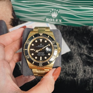 CWW • Rolex Submariner Gold Black Dial 40 mm.