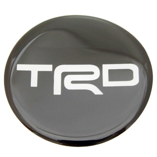 ราคาต่อ 2 ดวง สติกเกอร์ TRD สติกเกอร์เรซิน sticker rasin ขนาด 52 / 60 มิล