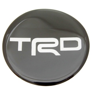 ราคาต่อ 2 ดวง สติกเกอร์ TRD สติกเกอร์เรซิน sticker rasin ขนาด 52 / 60 มิล