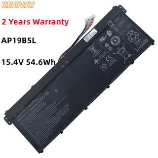 ZNOVAY AP19B5L Battery 15.4V 3550mAh 54.6Wh For Acer Aspire 5 A515-43 Aspire Sf314-42 SP314-21N-R5FR Laptop Notebook