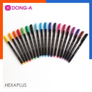 ปากกาหมึกซึม เคมีหัวเข็ม Dong-A HEXAPLUS 0.38มิล ปากกาเมจิก พร้อมส่ง มีเก็บปลายทาง US.Station