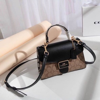 COACH PEPPER TOP HANDLE SHOULDER BAG