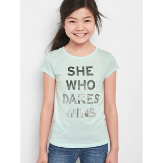 GapKids Girls Embellished future graphic tee