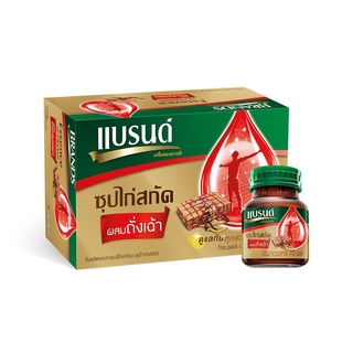 BRANDS แบรนด์ ซุปไก่สกัดผสมถั่งเฉ้า 70มล. x  6 ขวด (8852001221012)