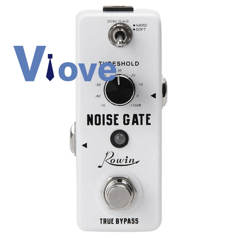 Rowin Guitar Noise Killer Noise Gate Suppressor Effect Pedal