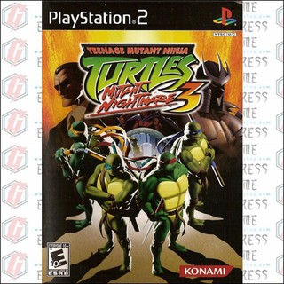 PS2: Teenage Mutant Ninja Turtles 3 - Mutant Nightmare (U) [DVD] รหัส 1158