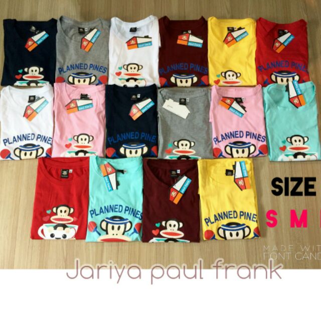 เสื้อยืดpaul frank