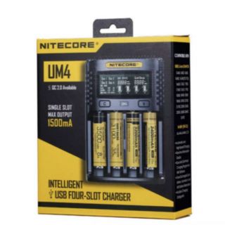 เครื่องชาร์จ Nitecore UM4 ของแท้ เช็คโค๊ตได้รับประกัน