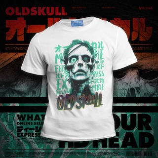 เสื้อยืดผู้ชาย 💥  ลายใหม่ Oldskull  Express - HD  No.236  💥 S-5XL