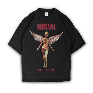 เสื้อยืด ลาย nirvana - IN UTERO พรีเมี่ยม สําหรับเด็ก วัยรุ่น