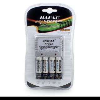 เครื่องชาร์จพร้อมถ่านขนาดAA Jiabao A636 1 ชุด