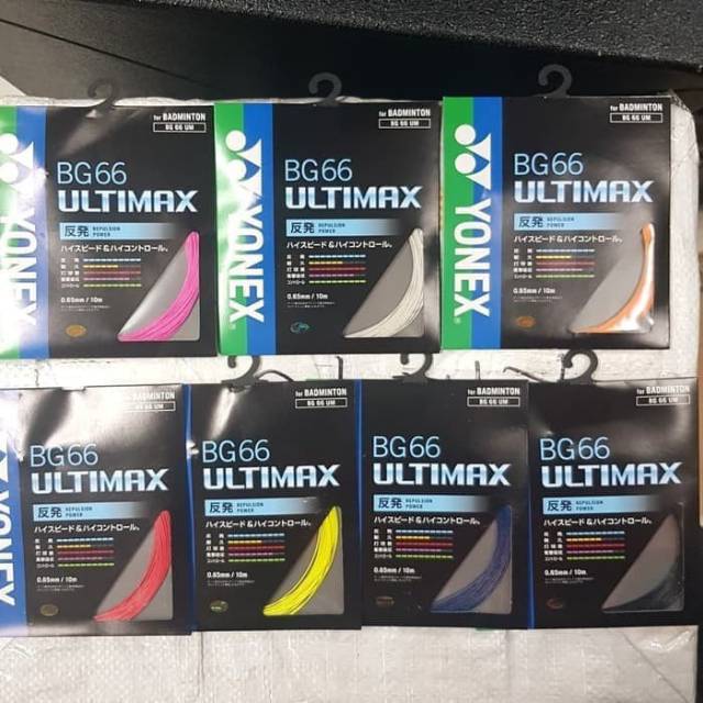 สายแบดมินตัน Yonex BG 66 Ultimax Original Japan