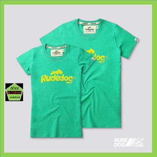 Rudedog เสื้อคอกลม ชาย หญิง รุ่น Logo21 สีเขียว