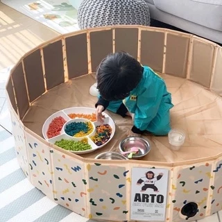 สระน้ำ บ่อบอล พับได้ แท้ 💯 มีจุกปล่อยน้ำ 🐳 Art Play Mat บ่อบอล บ่อทราย สำหรับเด็ก