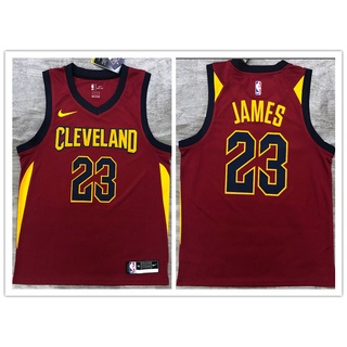 เสื้อกีฬาบาสเก็ตบอล nba Cleveland Cavaliers No.23 James HBbmbe01CCdgai14 สีแดง