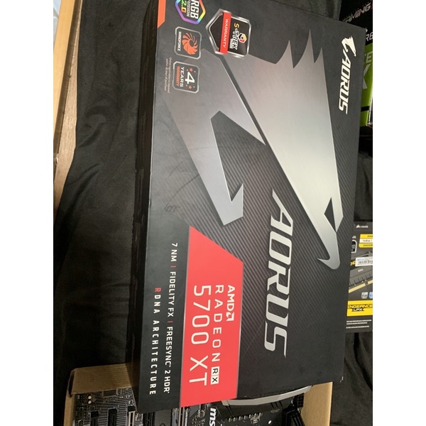 AORUS AMD RX 5700XT 8GB มือสองสภาพใหม่ ประกันเหลือ