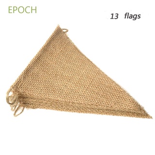 Epoch ป้ายธงแบนเนอร์ลูกไม้สไตล์วินเทจสําหรับตกแต่งบ้าน