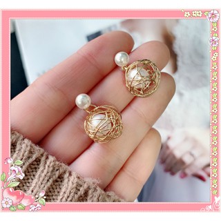 YWEE-81_Korea style Earring ไข่มุก ต่างหู