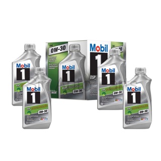 น้ำมันเครื่องสังเคราะห์แท้ Mobil1 0W-30 ESP x1 Emission System Protection (Diesel) จำนวน 10 Qt