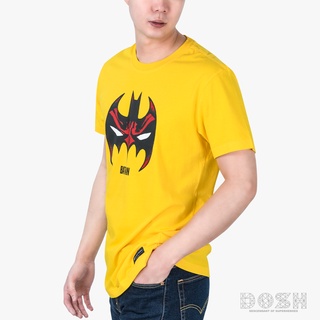 DOSH MENS T-SHIRTS BATMAN เสื้อยืดคอกลม แขนสั้นผู้ชาย 9DBMT5280-YE