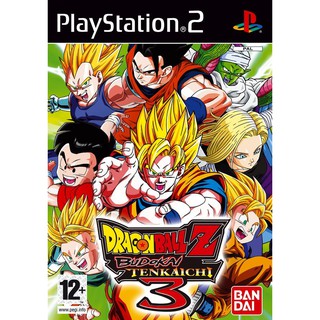 แผ่นเกมส์ps2 Dragon Ball Z Budokai Tenkaichi 3 PS2 (USA)ps2 เกมเพล2 ดราก้อนบอล3 dragonball ps2