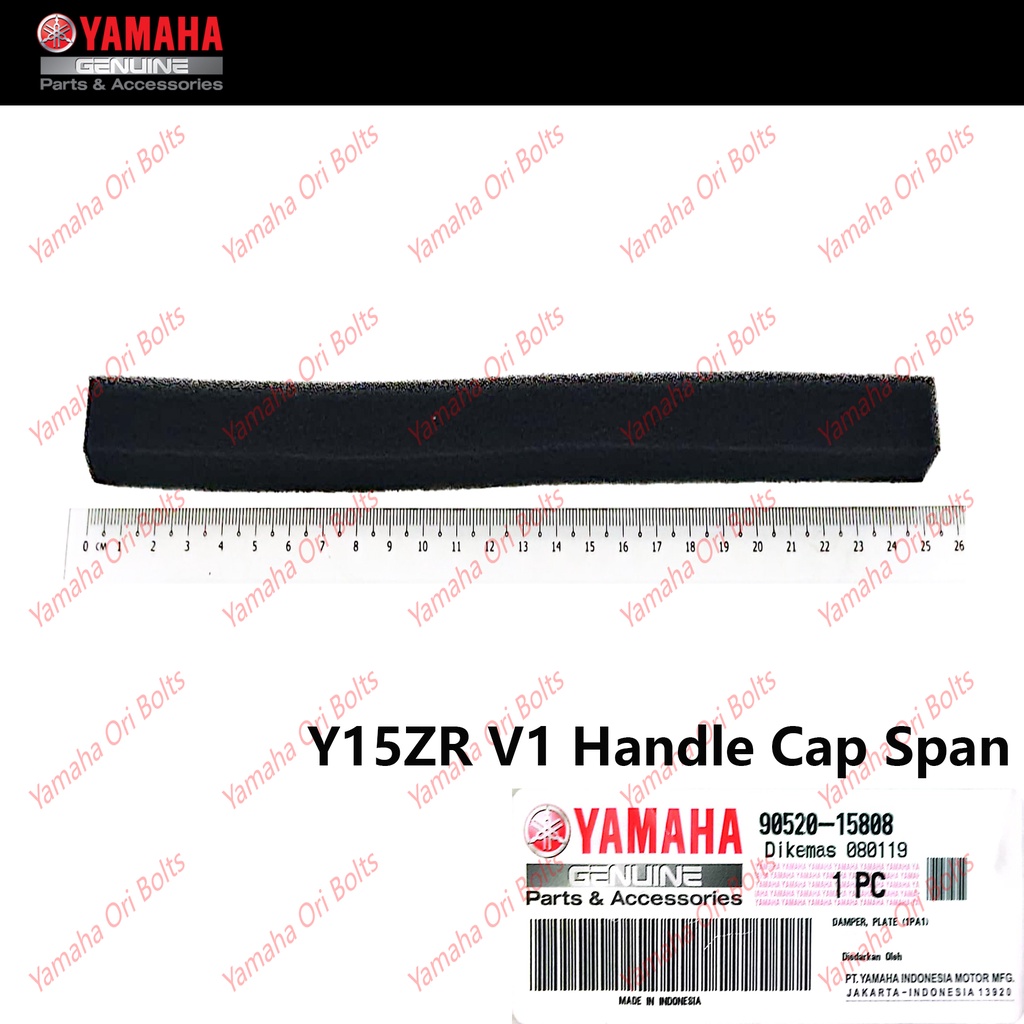 90520-15808 Yamaha Y15ZR Y15 V1 ฝาครอบมือจับ Span kat Cap Atas ฝาครอบมือจับ Panjang