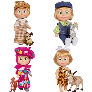 ตุ๊กตาหมี Masha and the Bear-Masha With Animal Friends