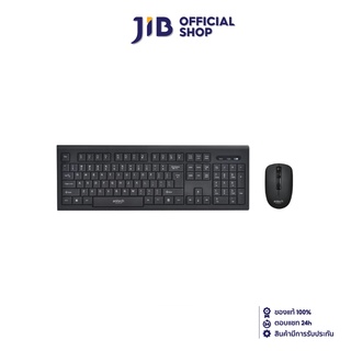 ANITECH KEYBOARD &amp; MOUSE (คีย์บอร์ดและเมาส์ไร้สาย) PA804 BLACK