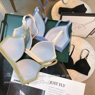 สินค้าพร้อมส่ง เสื้อชัั้นในไร้โครง ฟองบาง ดีไซน์น่ารัก สวมใส่สบาย ราคาถูก ❌เสื้อในและกางเกงในขายแยก❌