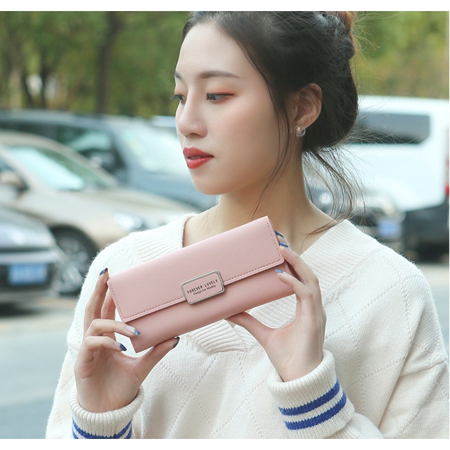 𝗣𝗥𝗢𝗦 กระเป๋าใบยาว FOREVER LOVELY เทรนด์แฟชั่นใหม่ขายดี ด่วน️️ถูกและดีที่นี้เท่าน