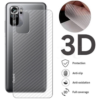 Xiaomi Redmi Note 10 Pro Carbon Fiber Protective Film for Redmi Note 9s 10 9 8 7 Pro Max 9T 9A 9C 8A 7A Rear Film Back Screen Protector Sticker