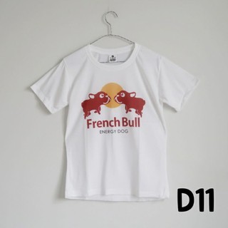 D11 เสื้อยืด เสื้อทีม เสื้อครอบครัว ลายหมา การ์ตูน ผ้านุ่ม tshirt dog french bulldog screen cute gift souvenir