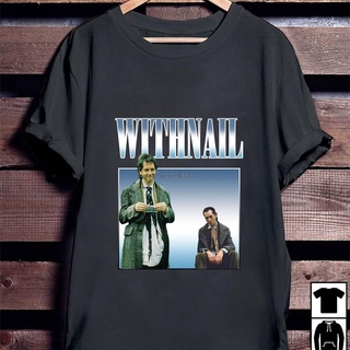 ถูกสุดๆเสื้อยืด พิมพ์ลาย Withnail Shirt Vintage 90S สไตล์ฮิปฮอป 80Sรหัสเต็ม