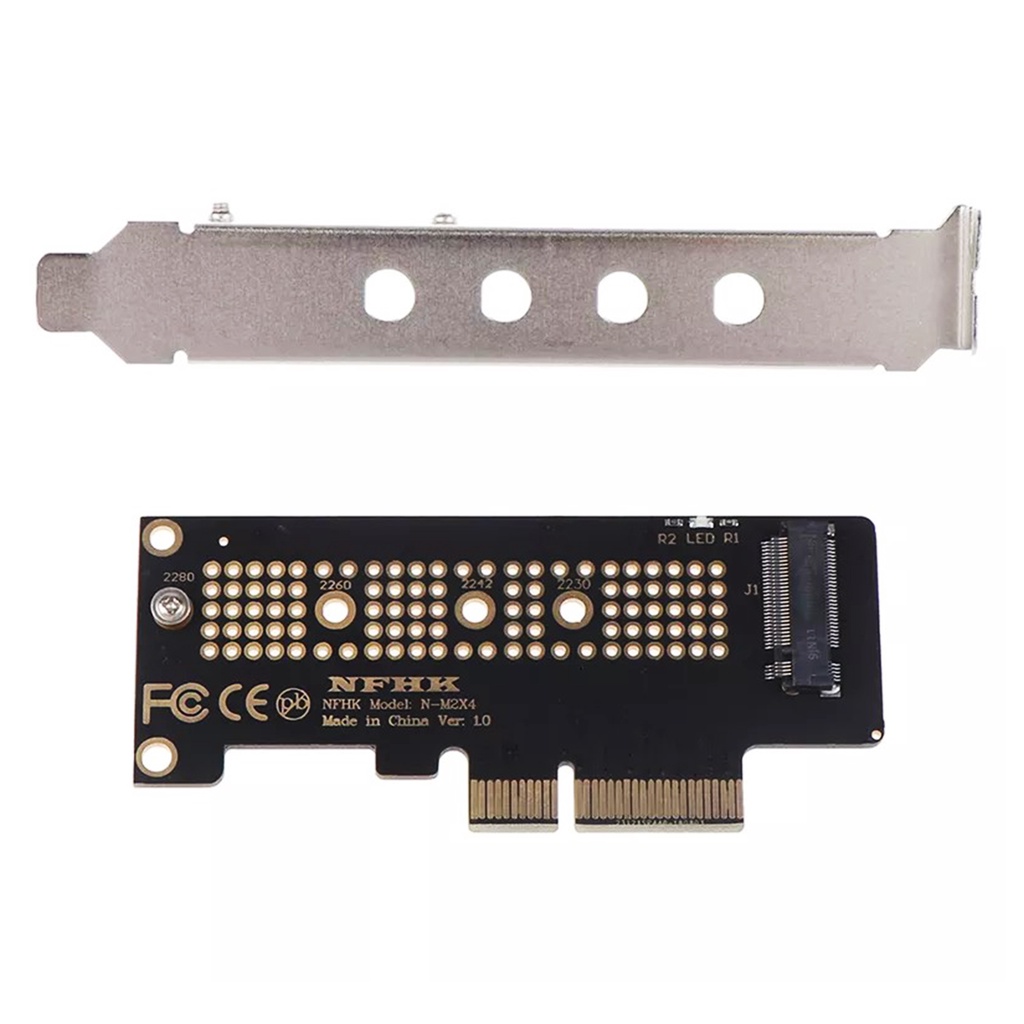 M.2 NVME To PCIE x4 x8 x16 GEN 3 Adapter สำหรับแปลงเพื่อใช้งาน SSD M.2 NVME