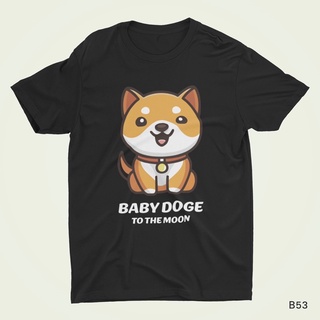 พร้อมส่งจากไทย เสื้อยืดบิทคอยน์ Bitcoin เสื้อยืดคริปโต ลาย Baby Doge 🐶🙌