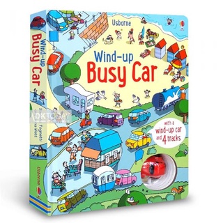 DKTODAY หนังสือ USBORNE WIND-UP BOOKS :BUSY CAR