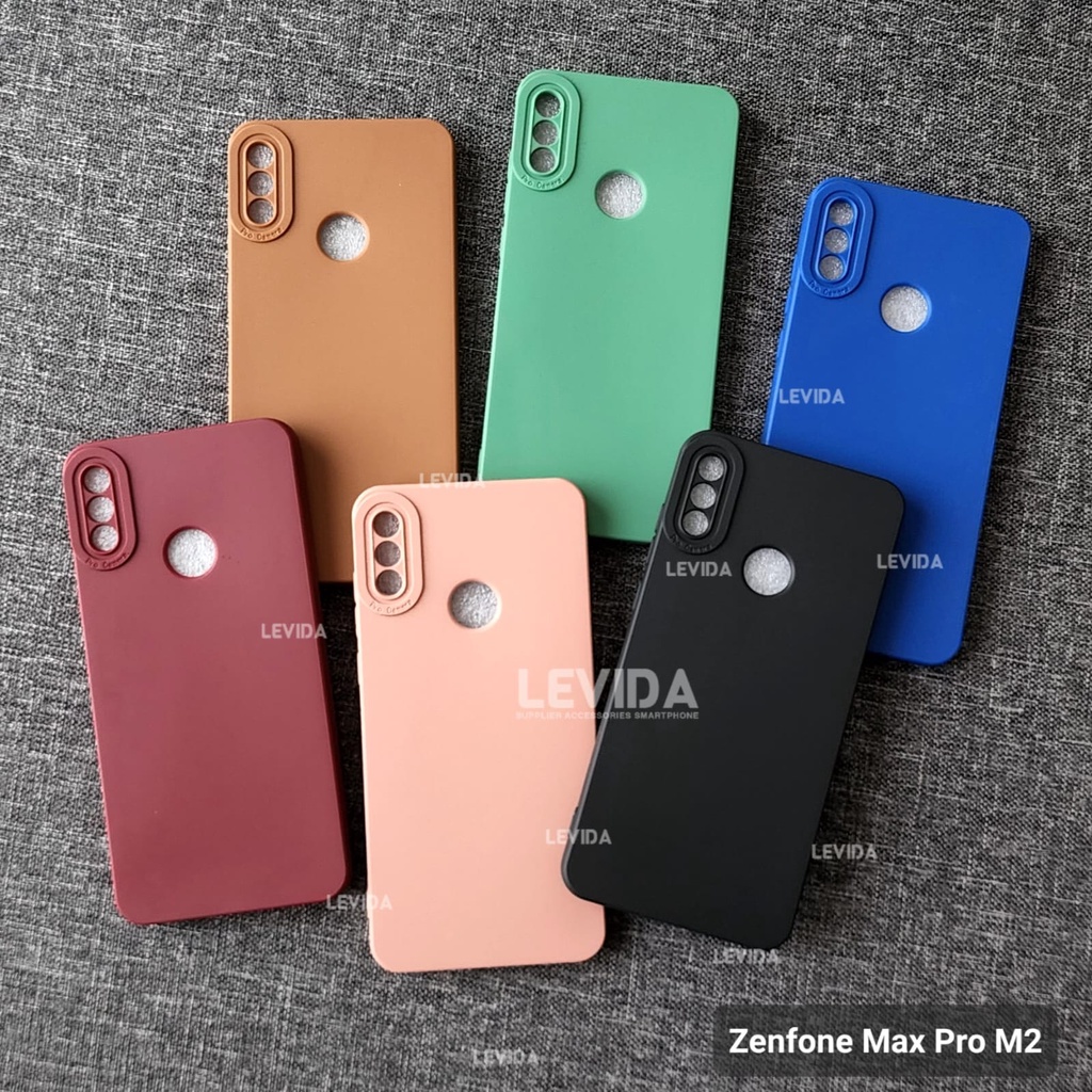 Zenfone Max Pro M1 Zenfone Live L1 Zenfone Max Pro M2 Softcase procamera Silicon Matte case Zenfone 