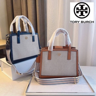 งานช็อป 🧡💙 NEW ARRIVALS!! TORY BUTCH SMALL WALKER CANVAS