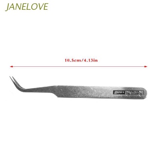 Jlove แหนบสแตนเลสเครื่องมือซ่อมแซมอิเล็กทรอนิกส์ 1 ชิ้น