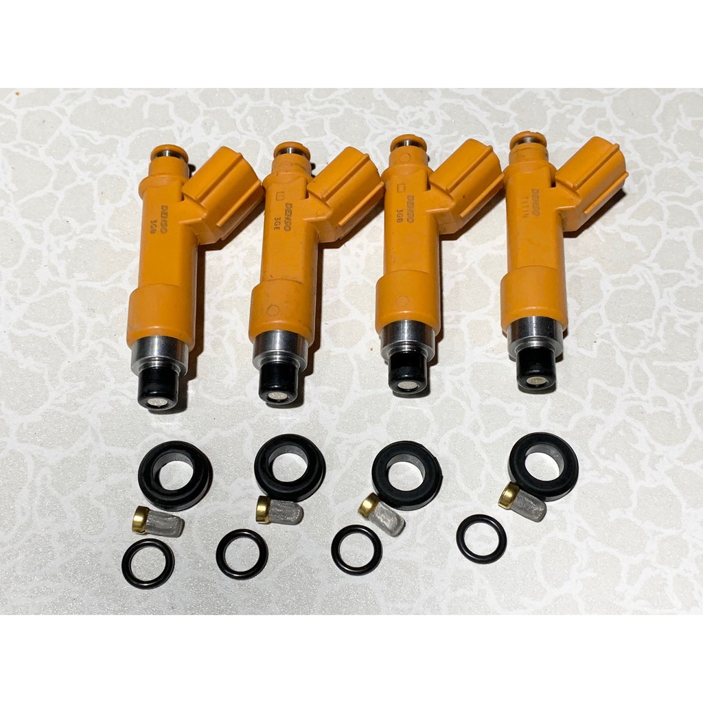 หัวฉีด1NZ-FE Denso 12รูฝอย วีออส ยารีส อแวนซ่า K12 สวีฟ เซีย หัวฉีดแท้มือสอง ล้างเทสพร้อมเปลี่ยนกรอง