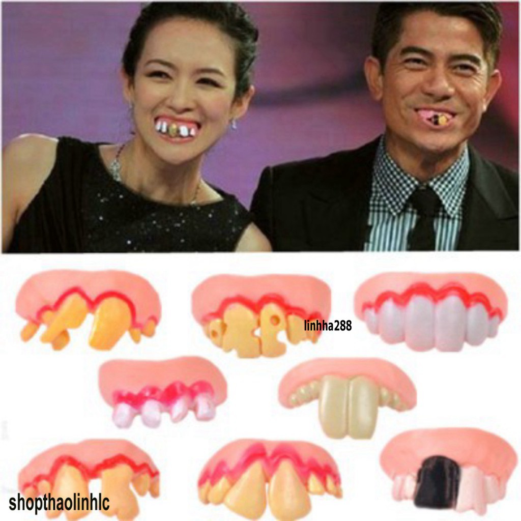 ฟันปลอมใช้แต่งตัววันเอพริลฟูล - ฟันเจ้าชู้ปลอมด้วยฟันเจ้าชู้