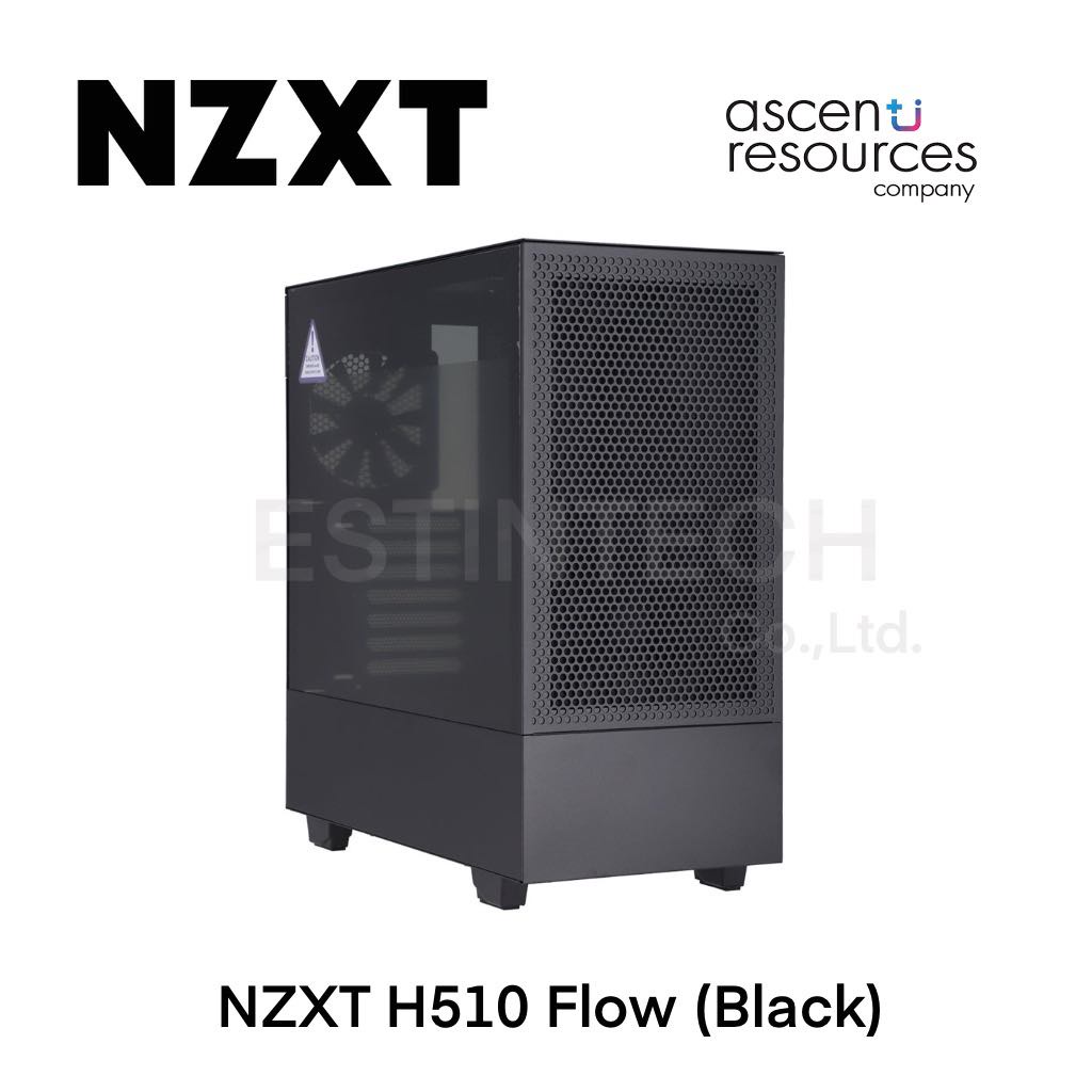 Case (เคส) NZXT H510 Flow Black ของใหม่