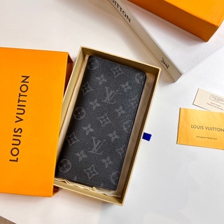 กระเป๋าสตางค์ใบยาว Louis vuitton wallet  หนังแท้ FullSet box