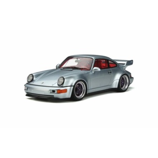 GT Spirit 1/18 : GT837 Porsche 911 (964) RSR 3.8 Silver