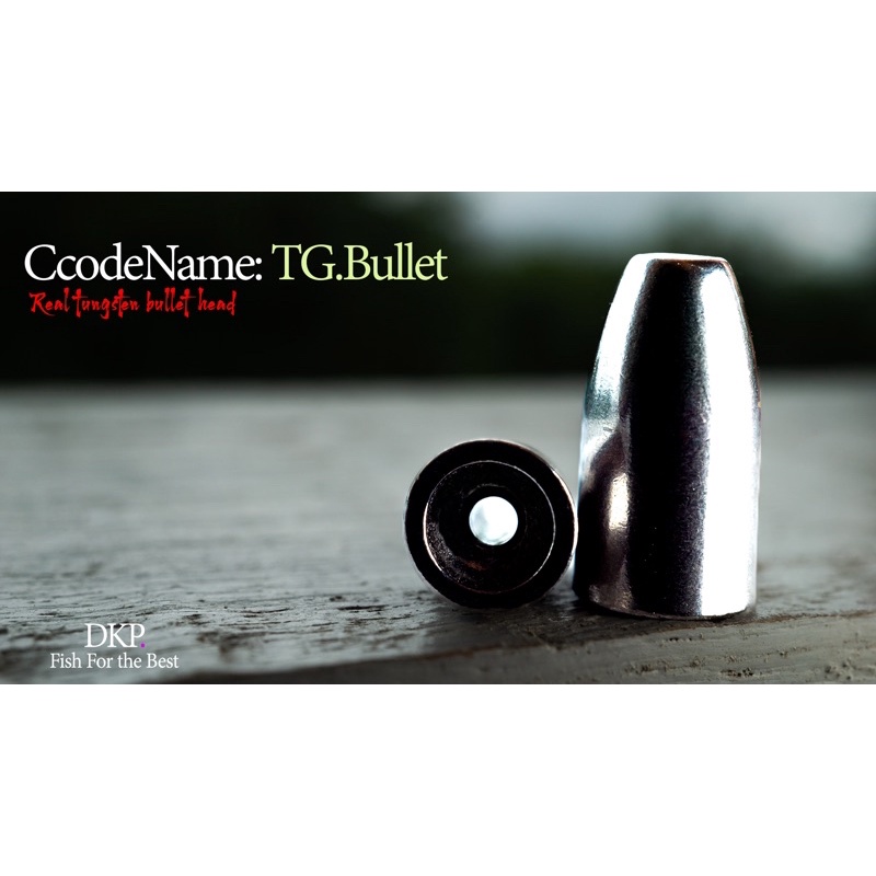 TG.Bullet หัวเท็กซัสทังสเตน texas rig รูโต โนท่อ ปล่อยไหลไม่มีสะดุด