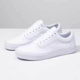 VANS OLD SKOOL TRUE WHITE SNEAKERS สินค้ามีประกันแท้