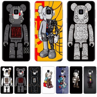 เคสโทรศัพท์มือถือ ซิลิโคนใส กันกระแทก ลาย Kaws X Bearbrick สําหรับ Samsung Note 9 Note 10 Lite Note 10 Plus Note 20 Ultra Note 8