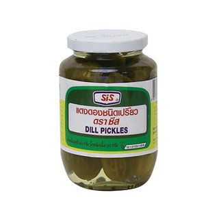 ✨ขายดี✨ ตราซีส แตงกวาดองชนิดเปรี้ยว 454 กรัม Sis Dill Pickles 454 g