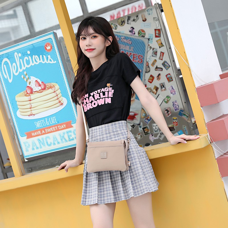 GUDIKA-พร้อมส่ง🔥 กระเป๋าสะพายข้าง รุ่นใหม่ 2024 ผู้หญิง แฟชั่น เกรดพรีเมี่ยม ผ้าไนลอน กันน้ำ100% รุ่น-5141