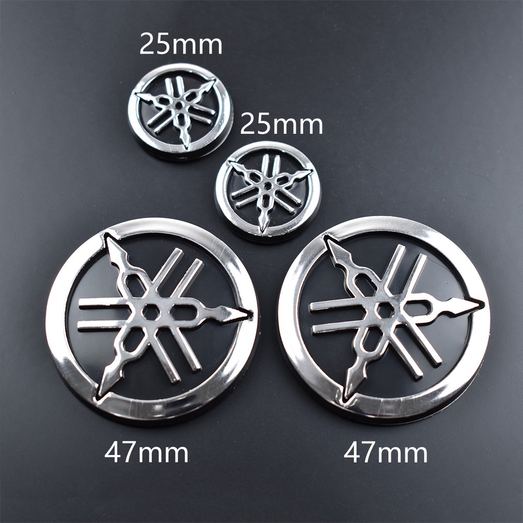 *พร้อมสต็อก*โลโก้ส้อมปรับแต่ง Yamaha Resin ของแท้ Yamaha Gold มีจําหน่ายในขนาด (25 / 45mm) ราคา ถูกที่สุด ดีลบีเคเค แกลเลอรีภาพที่ 9
